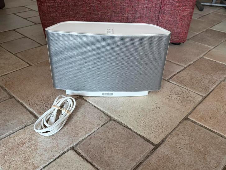 Sonos Play 5 gen.1 wit, Audio, Tv en Foto, Luidsprekers, Zo goed als nieuw, Front, Rear of Stereo speakers, 120 watt of meer, Sonos
