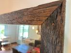 wooden wall mirror - rustic, Ophalen, 100 tot 150 cm, 125 cm of meer, Zo goed als nieuw