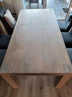 Opknapper! Eettafel met gebruikerssporen, Huis en Inrichting, Ophalen, Gebruikt, 200 cm of meer, 50 tot 100 cm