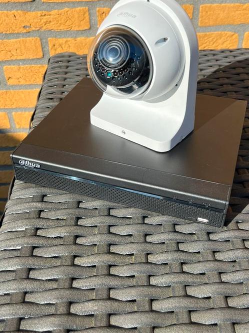 Dahua recorder en camera NVR4104HS | HDBW4831EP-ASE, Audio, Tv en Foto, Videobewaking, Zo goed als nieuw, Ophalen