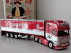 Tekno Scania Verbeek Bruce Lee, Hobby en Vrije tijd, Modelauto's | 1:50, Ophalen of Verzenden, Bus of Vrachtwagen, Tekno