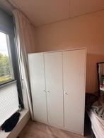 Witte IKEA (Klepstad) kledingkast, Huis en Inrichting, Kasten | Kledingkasten, Ophalen, Gebruikt, 100 tot 150 cm, Met hangruimte