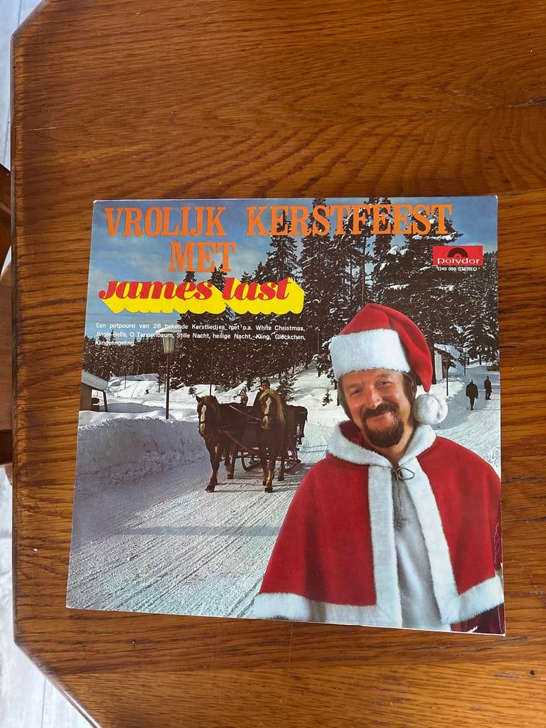 James Last - Vrolijk Kerstfeest LP, Cd's en Dvd's, Vinyl | Overige Vinyl, Ophalen of Verzenden, Zo goed als nieuw, 12 inch