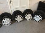 Winterbanden met velgen voor Renault Clio, Ophalen, Gebruikt, 15 inch, Banden en Velgen