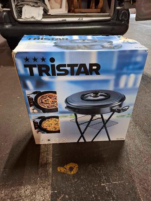 Electrische hapjespan, Huis en Inrichting, Keuken | Potten en Pannen, Gebruikt, Koekenpan of Braadpan, Overige materialen, Ophalen of Verzenden