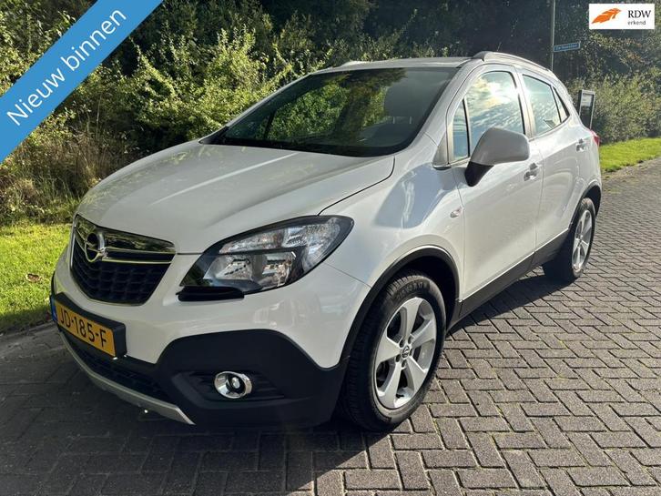 Opel Mokka 1.4 T Edition | Parelmoer wit | Lage km stand | A, Auto's, Opel, Bedrijf, Te koop, Mokka, ABS, Airbags, Airconditioning