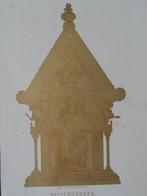 litho gouden reliekhouder 14e eeuw, Emrik en Binger, Antiek en Kunst, Verzenden