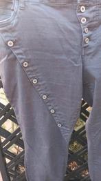 Jeans broek 48 met knopen, Beige, Maat 46/48 (XL) of groter, Ophalen of Verzenden, Lang