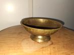 Antiek messing schaaltje op voet, Ophalen of Verzenden
