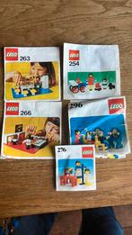 Lego boekjes 263 254 266 296 276 277, Kinderen en Baby's, Speelgoed | Duplo en Lego, Ophalen, Gebruikt, Lego