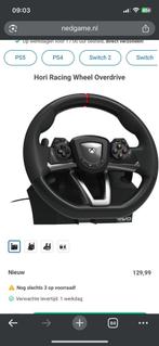 Hori race stuur overdrive + pedalen, Ophalen of Verzenden, Zo goed als nieuw, Stuur of Pedalen