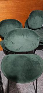 Kwantum Livorno stoelen donkergroen, Huis en Inrichting, Stoelen, Ophalen, Gebruikt, Overige kleuren, Metaal