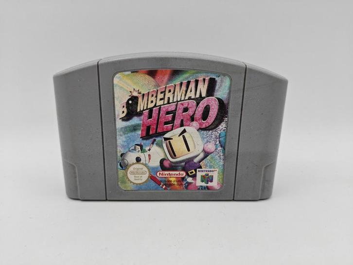 Bomberman Hero - N64, Spelcomputers en Games, Games | Nintendo 64, Gebruikt, Platform, 1 speler, Vanaf 7 jaar, Ophalen of Verzenden