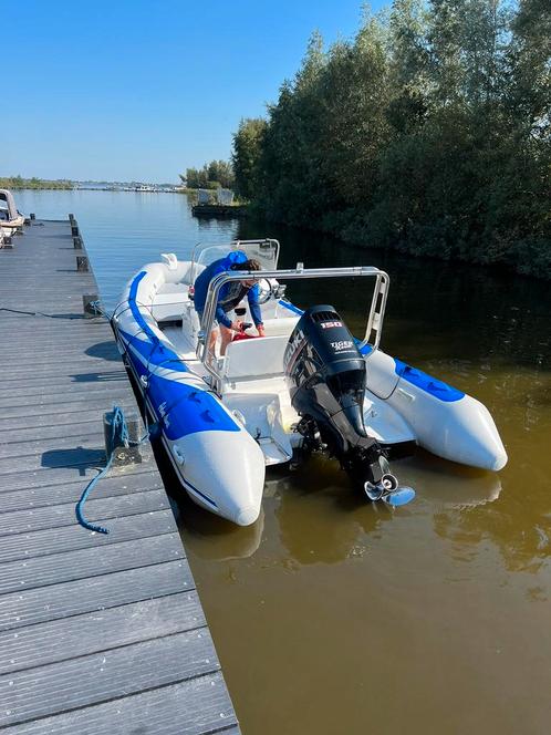 Adventure Rib+Suzuki 150 PK, Watersport en Boten, Rubberboten, Zo goed als nieuw, Overige merken, Overige materialen, 120 tot 200 pk