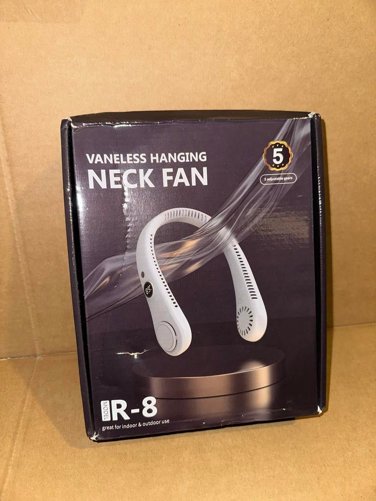 Nekventilator - Draagbaar en Handsfree, Witgoed en Apparatuur, Ventilatoren, Ophalen of Verzenden, Ventilator met afstandsbediening