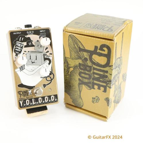 Pine-Box Custom Effects Y.O.L.O.O.O. Overdrive, Muziek en Instrumenten, Effecten, Volume, Ophalen of Verzenden