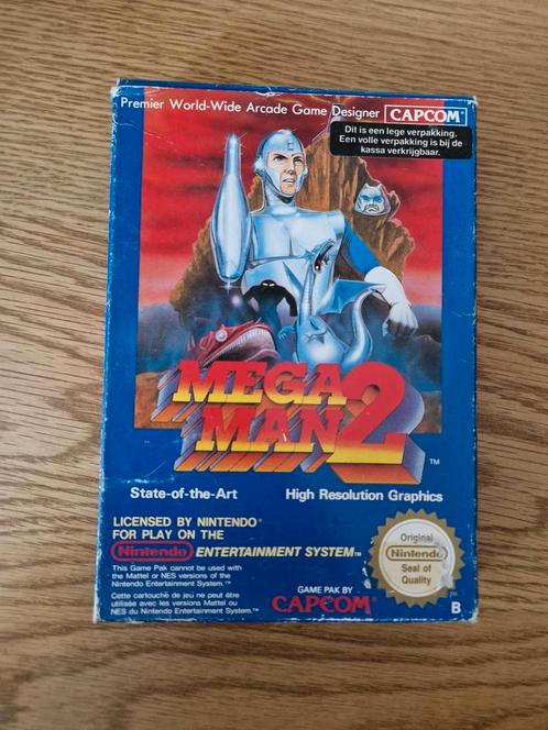 Mega man 2, Spelcomputers en Games, Games | Nintendo NES, Zo goed als nieuw, Avontuur en Actie, 1 speler, Vanaf 7 jaar, Ophalen of Verzenden