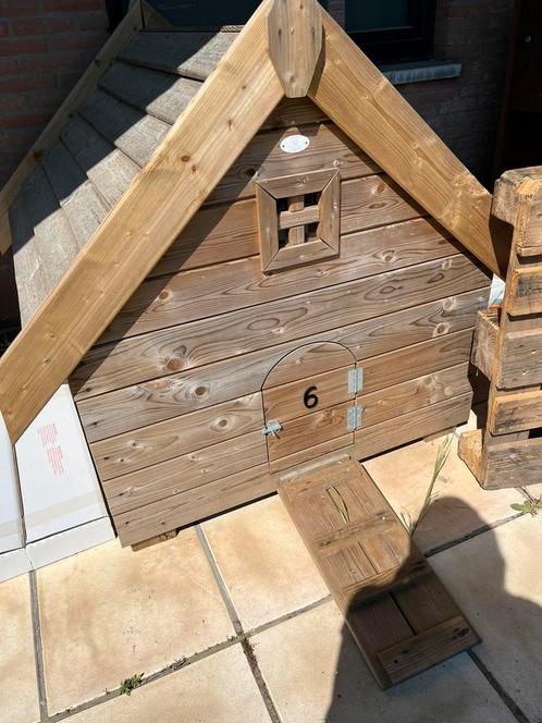 Hok - huisje - nachtverblijf, Dieren en Toebehoren, Pluimvee | Toebehoren, Zo goed als nieuw, Kippenhok of Kippenren, Ophalen