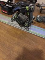 Festool Invalzaag met Geleiderail, Doe-het-zelf en Verbouw, Gebruikt, Invalzaag, 600 tot 1200 watt, Ophalen of Verzenden