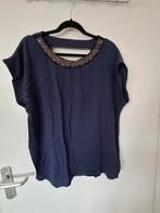 Blouse, top met bling en open rug, Ophalen of Verzenden, Gedragen, Maat 42/44 (L)
