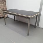 Gispen stalen werktafel linoleum topblad - 170x85 cm, Huis en Inrichting, Gebruikt