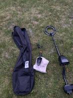 Metaaldetector met tas en schep, Hobby en Vrije tijd, Overige merken, Gebruikt, Ophalen of Verzenden, 30 cm of minder
