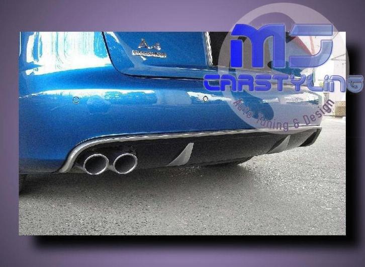 Audi A4 B8 - Achterbumper diffuser, Auto diversen, Tuning en Styling, Ophalen of Verzenden