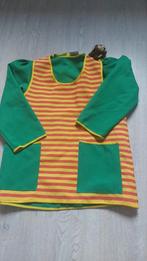 Pippi langkous jurkje maat 128, Kinderen en Baby's, Carnavalskleding en Verkleedspullen, Ophalen, Zo goed als nieuw, 122 t/m 128