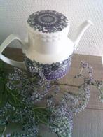 Prachtig vintage porselein Pontesa theepot, Ophalen of Verzenden