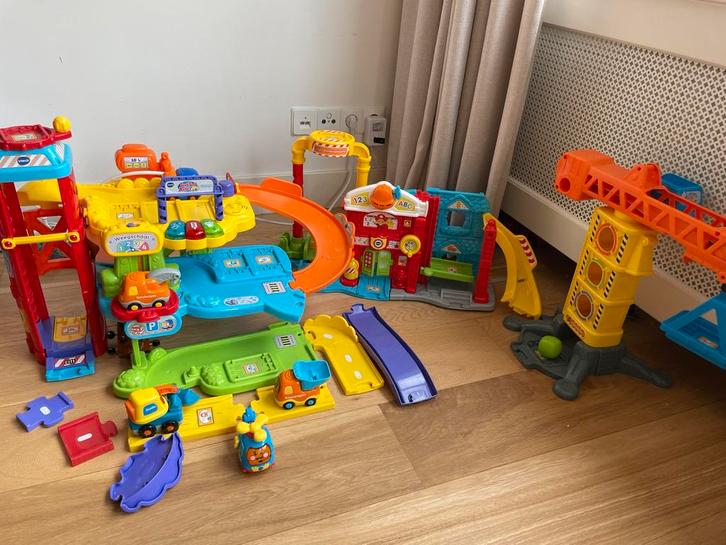Toet Toet Auto’s – Grote set Vtech, Kinderen en Baby's, Speelgoed | Vtech, Zo goed als nieuw, 2 tot 4 jaar, Ophalen