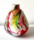 Fidrio mixed colors vaasje hoogte 12 cm, Ophalen of Verzenden
