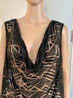 H403 Apart top maat 44=L blouse tuniek topje zwart, Zwart, Maat 42/44 (L), Ophalen of Verzenden, Zo goed als nieuw