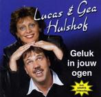 Lucas en Gea - Geluk in jouw ogen CD, Ophalen of Verzenden, Gebruikt, Levenslied of Smartlap