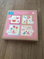 4 in 1 puzzel van Lief, 4 tot 16 stukjes, Ophalen, Zo goed als nieuw, 2 tot 4 jaar