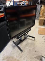 65 inch Touchscreen LCD op verrijdbare lift - Digibord, Audio, Tv en Foto, Gebruikt, 50 Hz, LCD, 100 cm of meer