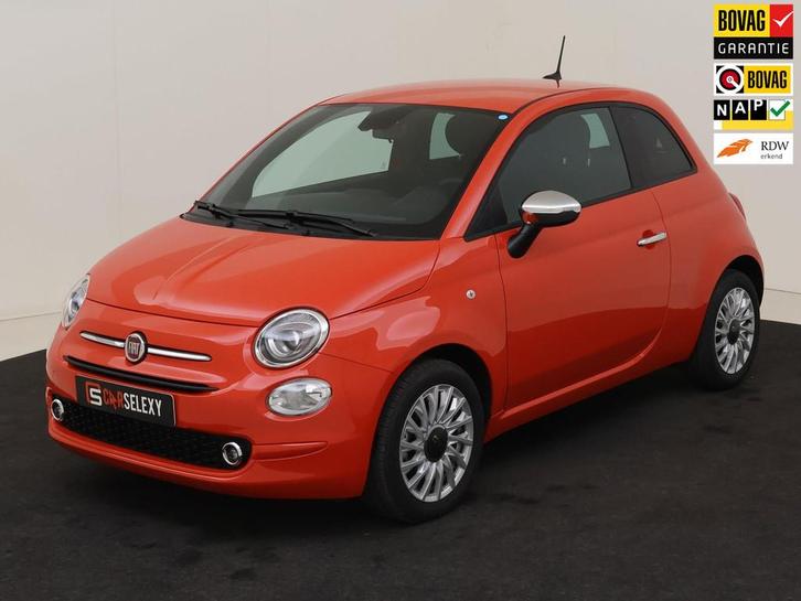 Fiat 500 1.0 Hybrid Dolcevita PDC/AppleCarPlay/Cruise, Auto's, Fiat, Te koop, ABS, Airbags, Airconditioning, Apple Carplay, Boordcomputer