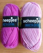 2 bollen Scheepjes Invicta Extra (sokken)wol, Hobby en Vrije tijd, Ophalen of Verzenden, Nieuw, Breien of Haken, Wol of Garen