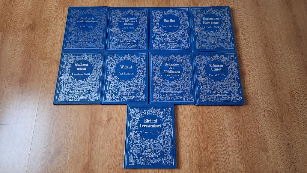 19 Wereldberoemde jeugdboeken, Gelezen, Ophalen of Verzenden, Diverse schrijvers, Fictie