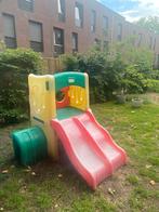 Dubbele glijbaan voor buiten, Kinderen en Baby's, Speelgoed | Buiten | Speeltoestellen, Ophalen, Gebruikt, Glijbaan