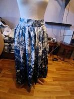 Blauwe rok met uniek patroon, Kleding | Dames, Rokken, Maat 38/40 (M), Blauw, Ophalen of Verzenden, Zo goed als nieuw