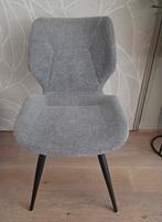 4 antracietgrijze eetkamerstoelen, Ophalen of Verzenden, Zo goed als nieuw, Vier