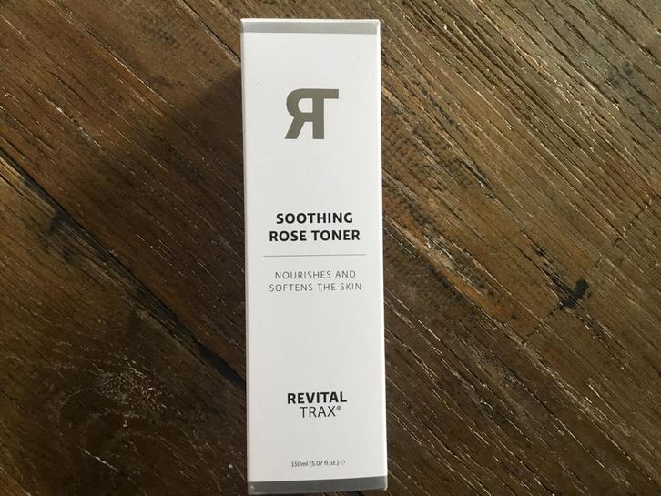 Revitaltrax soothing rose toner 150 ml tht 21-3-‘28, Sieraden, Tassen en Uiterlijk, Uiterlijk | Gezichtsverzorging, Nieuw, Verzorging