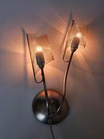 Fraaie vintage jr. 70 "Massive" wandlamp., Ophalen of Verzenden