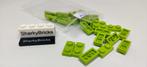 Lego 1x2 Plate Lime groen per 25 stuks (Nieuw), Lego Systems A/S, Verzenden, Lego, Aastvej 1 7190 Billund Denemarken