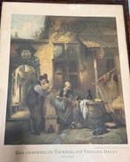 Antieke Foto Prent kunstwerk Kunsthandel M. Wolff Henri Leys, Antiek en Kunst, Ophalen of Verzenden