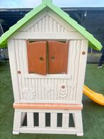 Smoby Speelhuisje met Glijbaan, Ophalen, Gebruikt, Kunststof