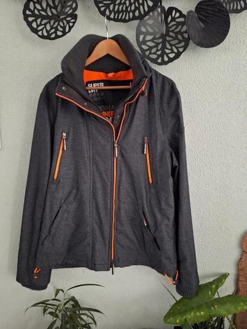 Superdry (outdoor) jas/ windjack, mt L/ XL (nw 130,-) beschikbaar voor biedingen