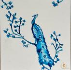 Vogel pauw proud blue, Ophalen of Verzenden