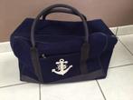 Mooie blauwe weekendtas !!!, 40 tot 60 cm, 30 cm of meer, Gebruikt, Blauw