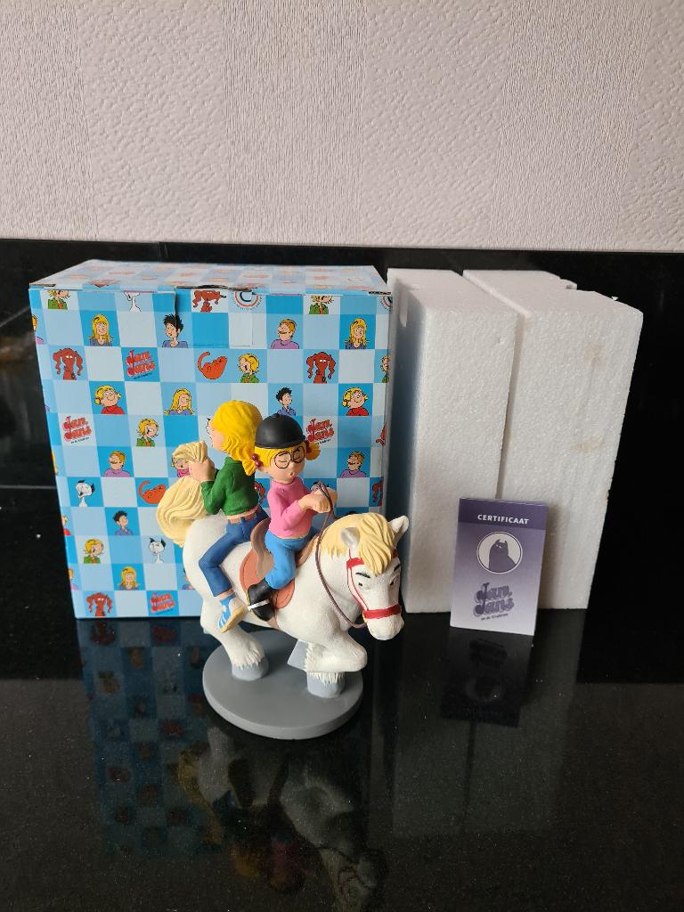 Catootje en Jeroentje op Kobus - JJ20, Verzamelen, Ophalen of Verzenden, Overige figuren, Nieuw, Beeldje of Figuurtje